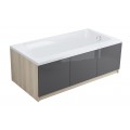 Модуль  для а/ванны "Smart" 170*80, серый