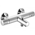 E45714-CP смеситель JULY ванна/душ термостат (хром)