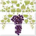 comp. grapes 03 b(гроздь) 30x30(комплект из 3-х шт.)
