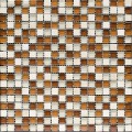 Мозаика 1.5*1.5, сетка 30.5*30.5*8 brown/beige mix